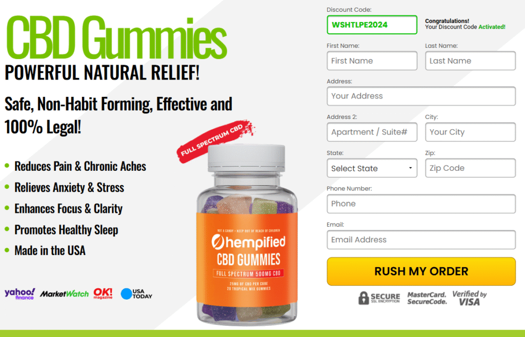 Hempified CBD Gummies Buy